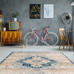 tappeto Arte Espina BAROQUE 500 CREMA BLU