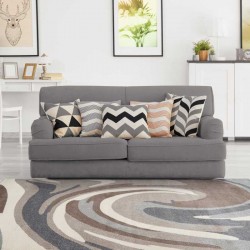 tappeto Arte Espina BROADWAY 100 MARRONE GRIGIO