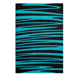 tappeto Arte Espina BROADWAY 200 ANTRACITE TURCHESE