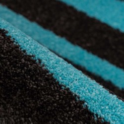 tappeto Arte Espina BROADWAY 200 ANTRACITE TURCHESE