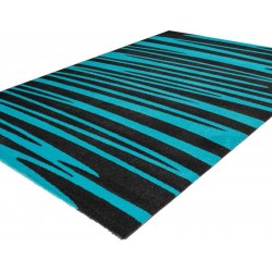 tappeto Arte Espina BROADWAY 200 ANTRACITE TURCHESE