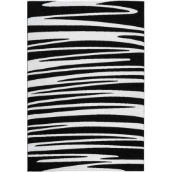 tappeto Arte Espina BROADWAY 200 BIANCO NERO