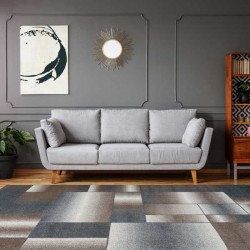 tappeto Arte Espina BROADWAY 300 MARRONE GRIGIO