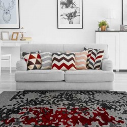 tappeto Arte Espina BROADWAY 700 GRIGIO ROSSO