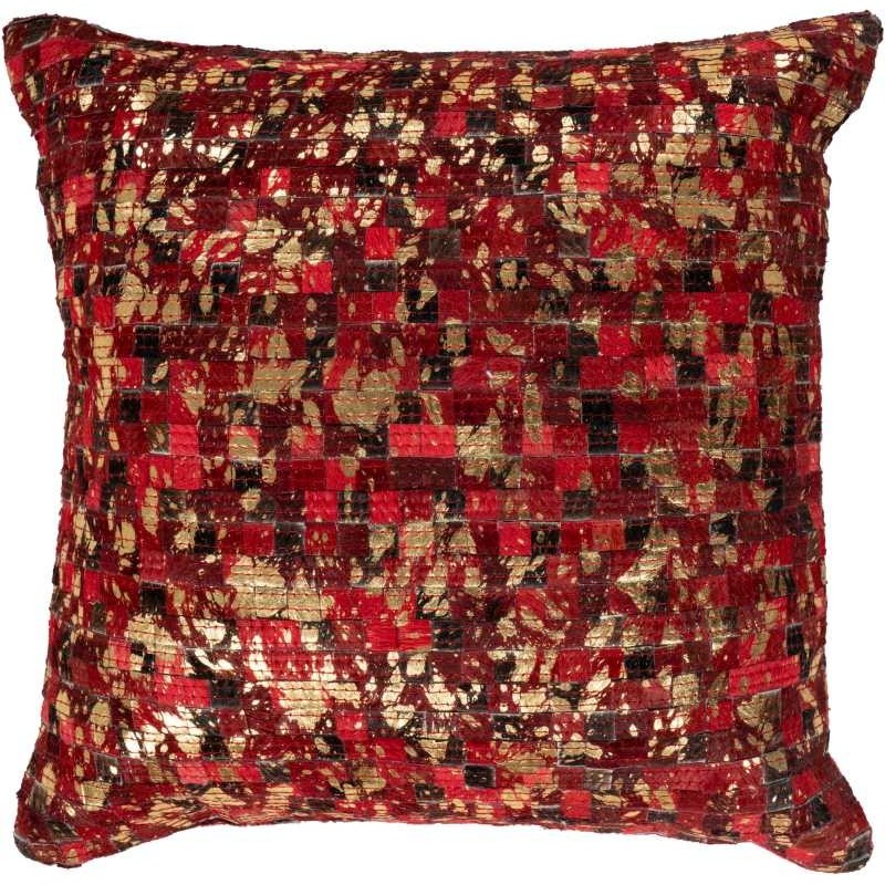 tappeto Arte Espina FINISH CUSCINO 100 ROSSO ORO