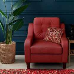 tappeto Arte Espina FINISH CUSCINO 100 ROSSO ORO