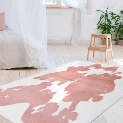 tappeto Arte Espina RABBIT ANIMAL 500 ROSA BIANCO