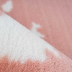 tappeto Arte Espina RABBIT ANIMAL 500 ROSA BIANCO