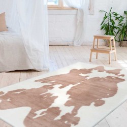 tappeto Arte Espina RABBIT ANIMAL 500 TORTORA BIANCO