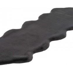 tappeto Arte Espina RABBIT DOUBLE SHEEPSKIN 300 ANTRACITE 