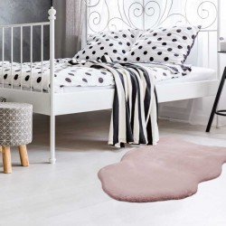 tappeto Arte Espina RABBIT SHEEPSKIN 200 ROSA