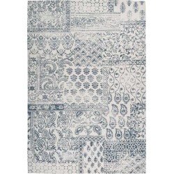 tappeto Arte Espina YOGA 300 BLU SCURO AVORIO