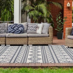 tappeto Arte Espina YOGA 500 ANTRACITE AVORIO